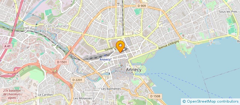 localisation de l'entreprise DAPH  ANNECY