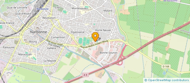 localisation de l'entreprise DAPHIRA à NARBONNE