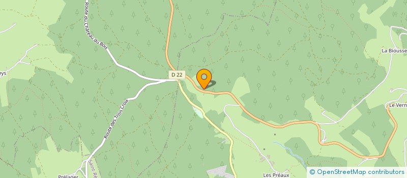 localisation de l'entreprise DAPHNE CREATION  BOURG-ARGENTAL