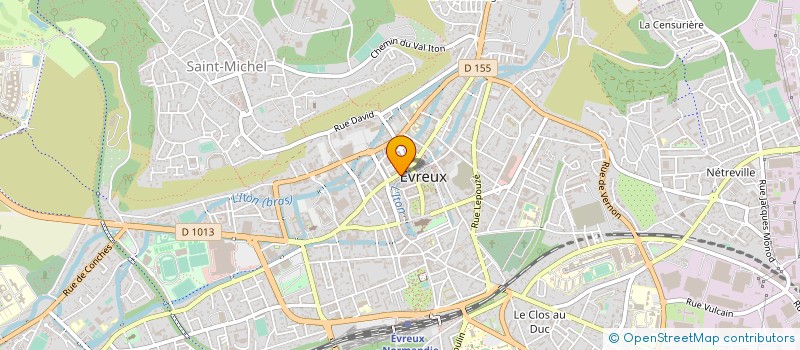 localisation de l'entreprise DAPHNE FLORE à EVREUX