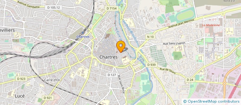 localisation de l'entreprise DAPHNE KAYNE à CHARTRES