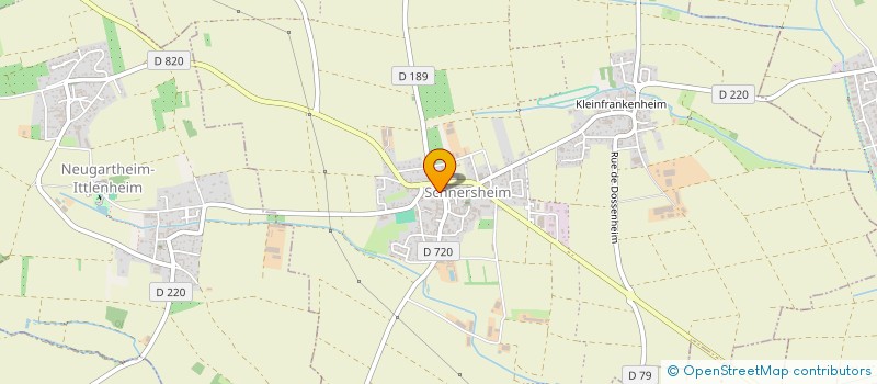 localisation de l'entreprise DAPHVA  SCHNERSHEIM