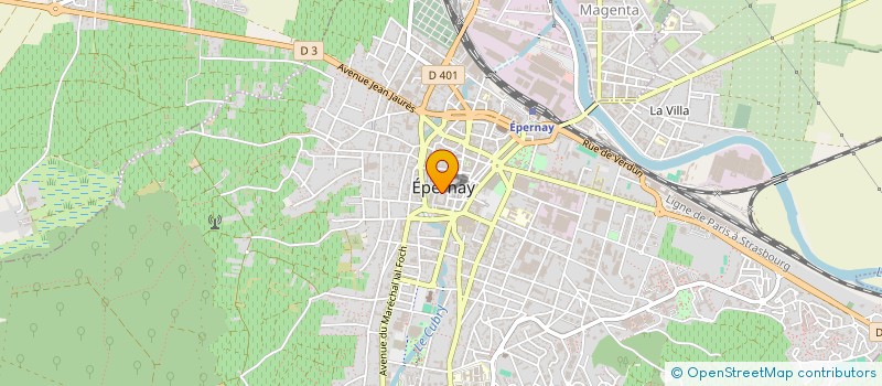 localisation de l'entreprise DAPHY à EPERNAY