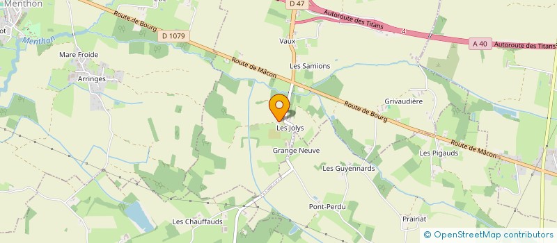 localisation de l'entreprise DAPI  SAINT-GENIS-SUR-MENTHON