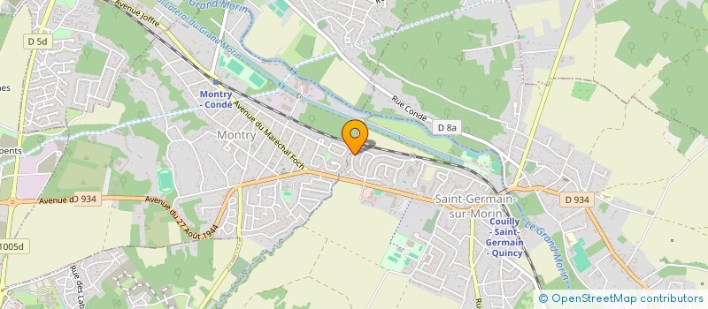 localisation de l'entreprise DAPICOUR  SAINT-GERMAIN-SUR-MORIN