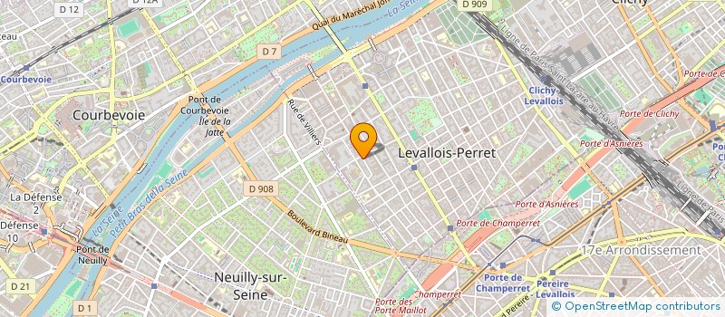 localisation de l'entreprise DAPOPMUSIC à LEVALLOIS-PERRET