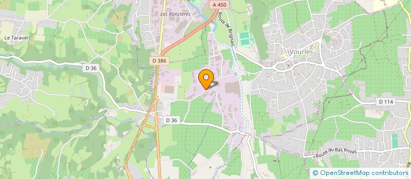 localisation de l'entreprise DAPRICHIRAG  VOURLES