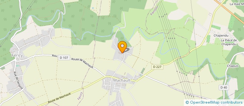 localisation de l'entreprise DAPS à MACHAULT