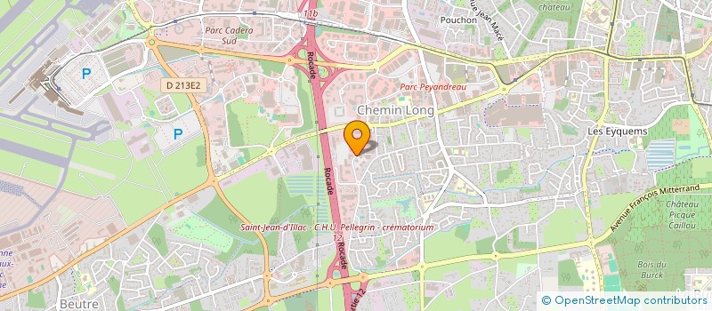localisation de l'entreprise DAPS à MERIGNAC