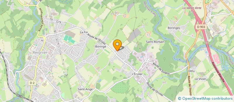 localisation de l'entreprise DAPS à REIGNIER-ESERY