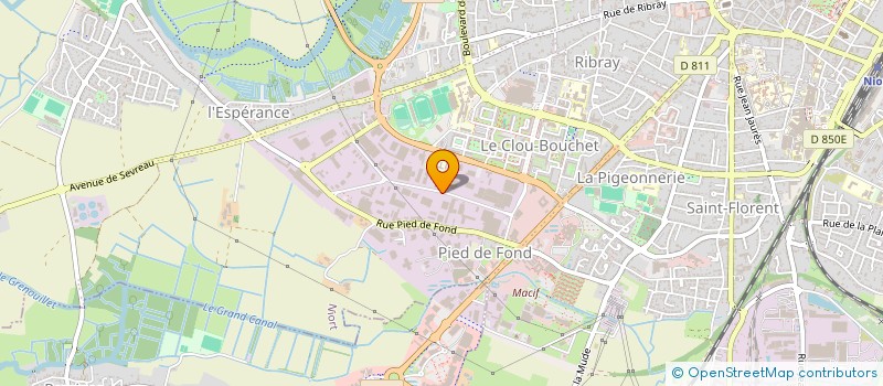 localisation de l'entreprise DAPS à NIORT
