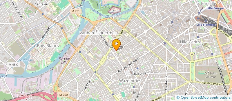 localisation de l'entreprise DAPVRIL INVESTISSEMENTS à LILLE