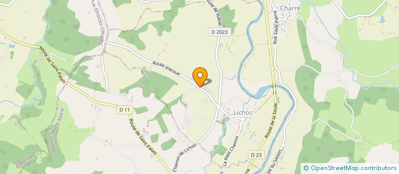 localisation de l'entreprise DAQUIN ANAIA ARREBA  LICHOS