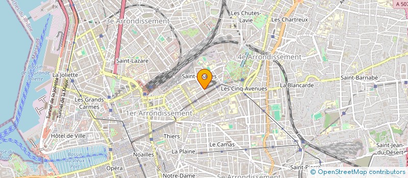 localisation de l'entreprise DAR à MARSEILLE
