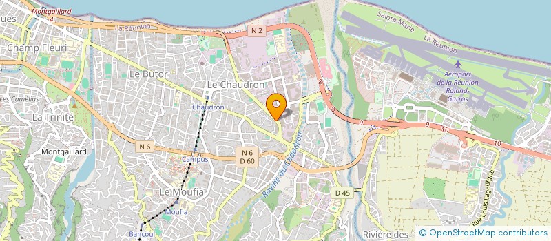 localisation de l'entreprise DAR à SAINT-DENIS