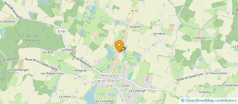 localisation de l'entreprise DAR  ROMENAY