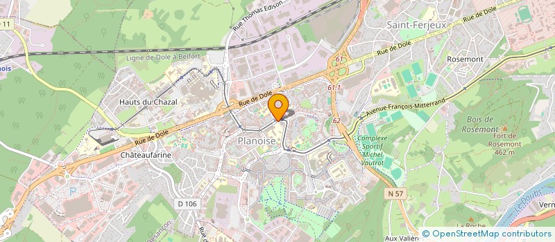 localisation de l'entreprise DAR AL HADITH  BESANCON