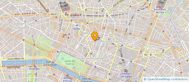 localisation de l'entreprise DAR AL HIWAR à PARIS