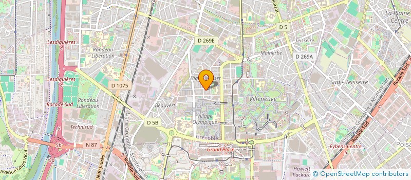 localisation de l'entreprise DAR AN NISSA à GRENOBLE