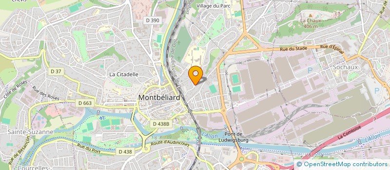 localisation de l'entreprise DAR ATASSI  MONTBELIARD