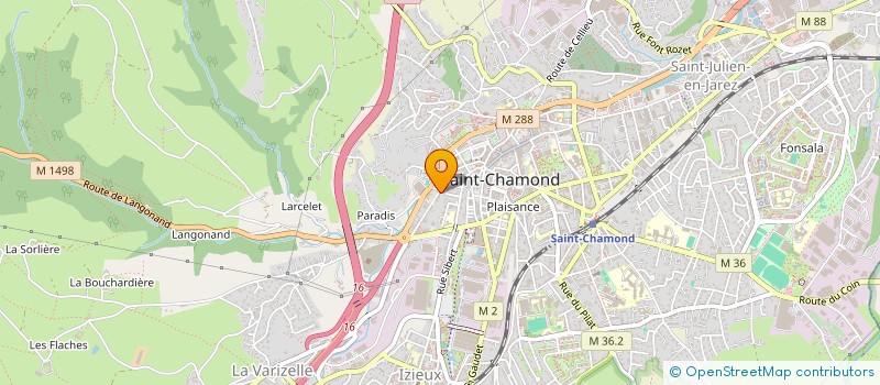 localisation de l'entreprise DAR BAY à SAINT-CHAMOND