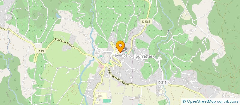 localisation de l'entreprise DAR BAYA  FAYENCE