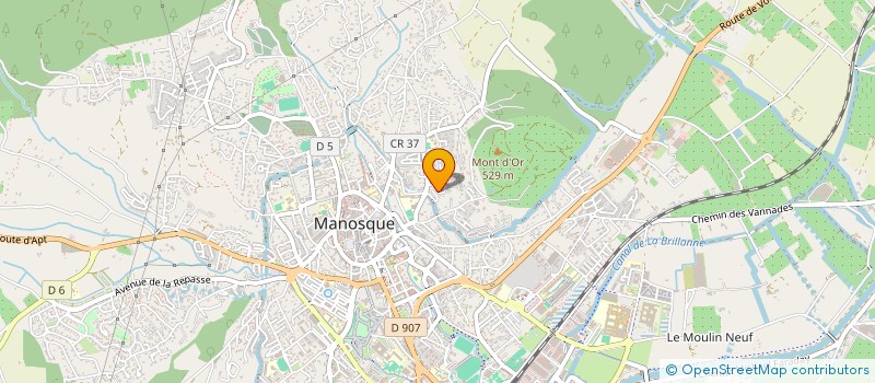 localisation de l'entreprise DAR BEIDA à MANOSQUE