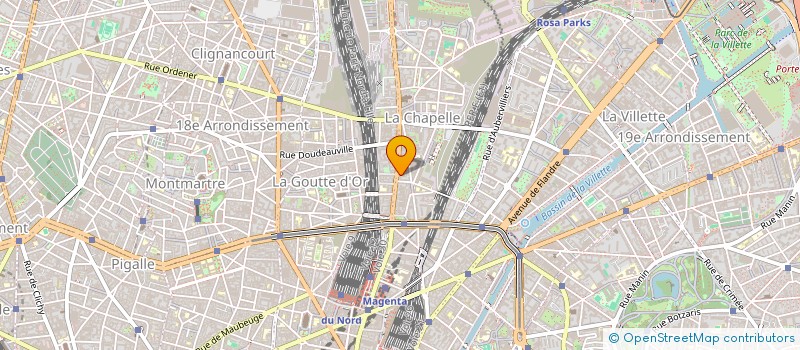 localisation de l'entreprise DAR BLIDA à PARIS