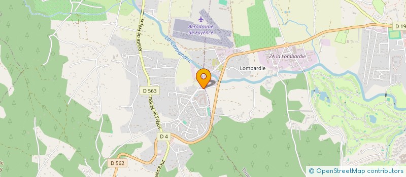 localisation de l'entreprise DAR CHATTI  FAYENCE