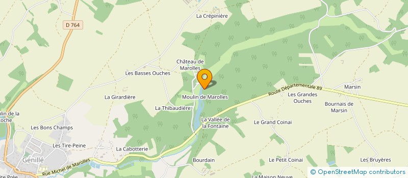 localisation de l'entreprise DAR CHEMS  GENILLE