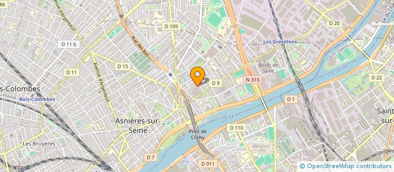 localisation de l'entreprise DAR CONFORT  GENNEVILLIERS