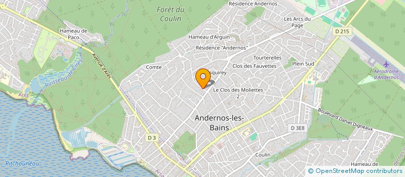 localisation de l'entreprise DAR EL BEIDA  ANDERNOS-LES-BAINS