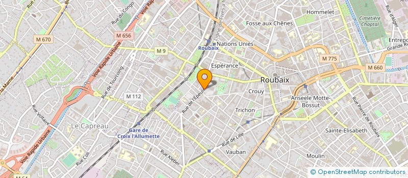 localisation de l'entreprise DAR EL DAWAM  ROUBAIX