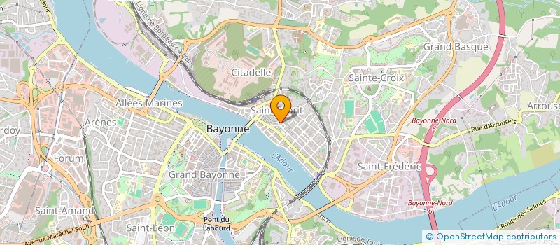 localisation de l'entreprise DAR EL HALAL  BAYONNE