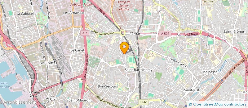 localisation de l'entreprise DAR EL SALEM  MARSEILLE