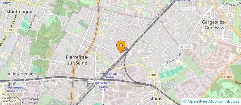 localisation de l'entreprise DAR ELBENA à PIERREFITTE-SUR-SEINE