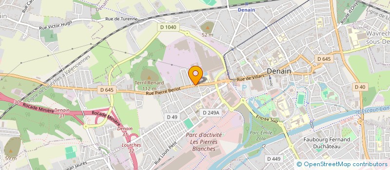 localisation de l'entreprise DAR ES SALAM à DENAIN