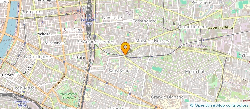 localisation de l'entreprise DAR ESSAADA  LYON