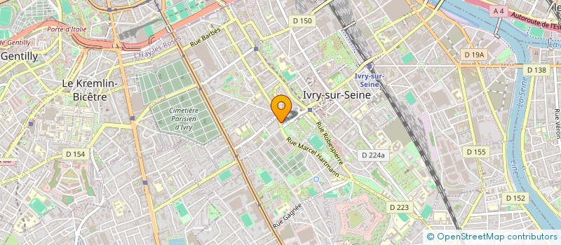 localisation de l'entreprise DAR JDOUD  IVRY-SUR-SEINE