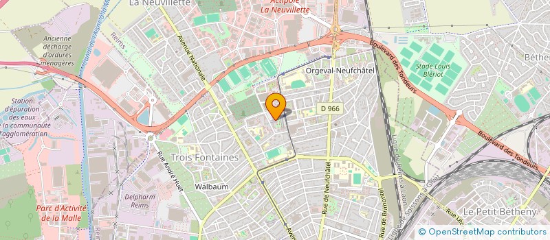 localisation de l'entreprise DAR JERBA  REIMS