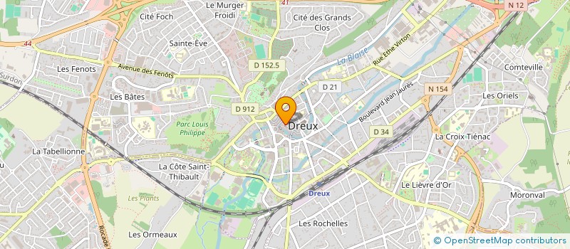 localisation de l'entreprise DAR KMA DREUX à DREUX