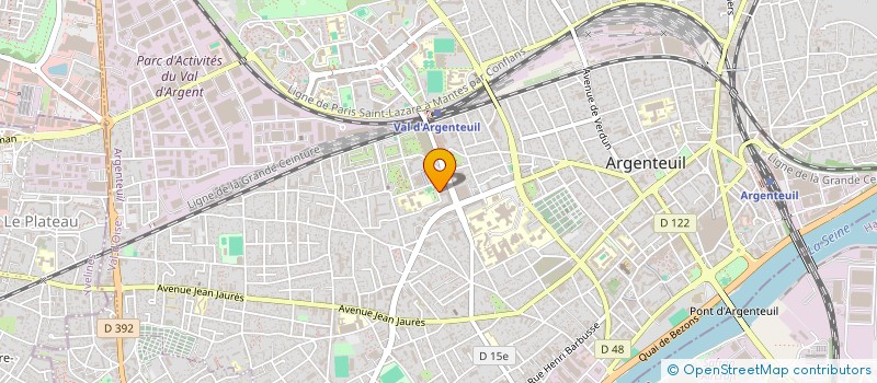 localisation de l'entreprise DAR L'HIFDH à ARGENTEUIL