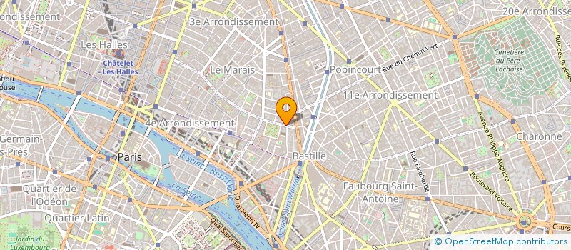 localisation de l'entreprise DAR LAJIMI à PARIS