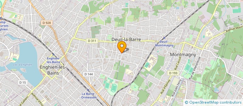 localisation de l'entreprise DAR MOUSSELMAL  DEUIL-LA-BARRE