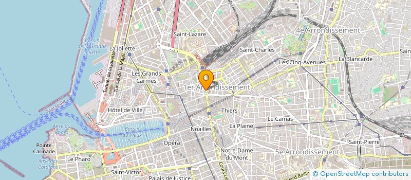localisation de l'entreprise DAR MUSIC PRODUCTION  MARSEILLE