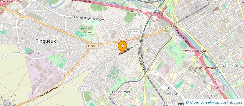 localisation de l'entreprise DAR PRESTIGE  REIMS