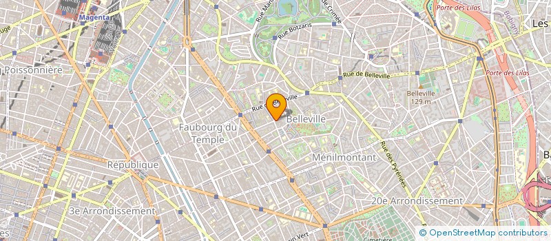 localisation de l'entreprise DAR SINDABAD à PARIS