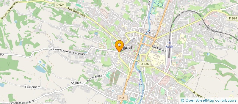 localisation de l'entreprise DAR ZAHIRA à AUCH