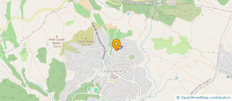 localisation de l'entreprise DARA à ROQUEBRUNE-SUR-ARGENS