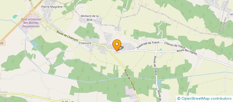 localisation de l'entreprise DARA  ENTRELACS